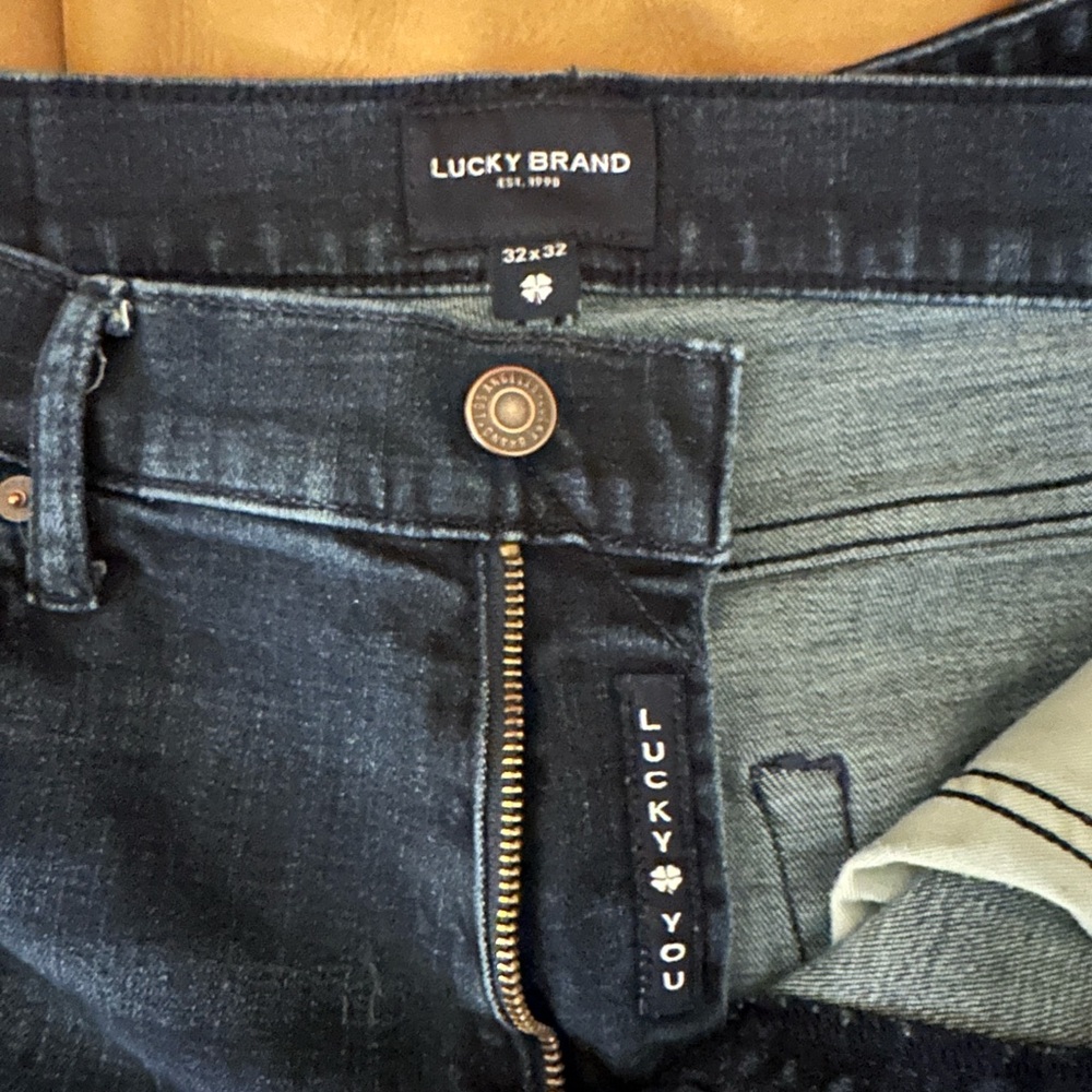 32 x 32 Lucky Brand 410 Athletic Straight Jeans Denim | Men’s